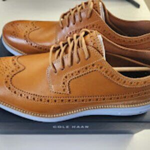 size 12 Cole Haan Men's ØriginalGrand Longwing Oxford